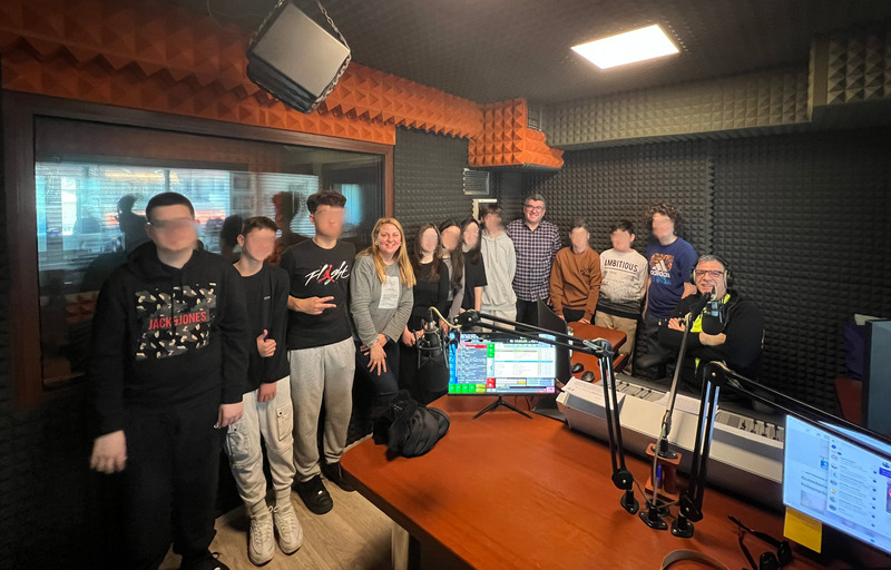 Επίσκεψη στον Ραδιοφωνικό Σταθμό Imagine 89.7